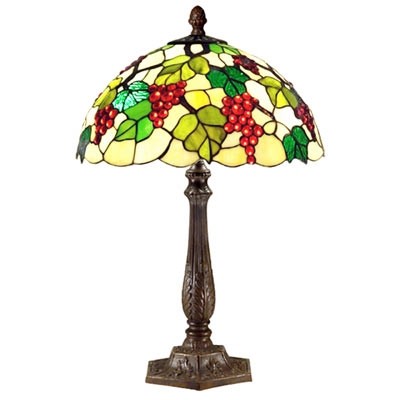 Tiffany Grape Large Lamp